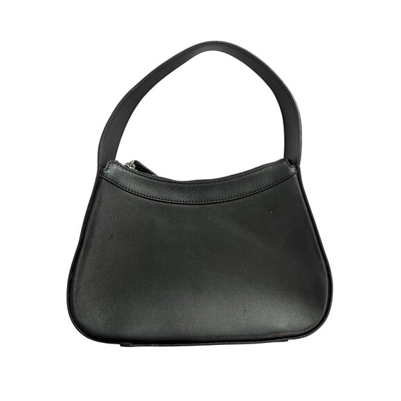 BY FAR Kiki Leather Structured Bag in Black - Picture 1 of 4